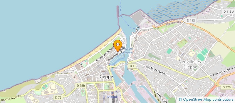 localisation de l'entreprise MADAME ASSIA DUCROCQ à DIEPPE