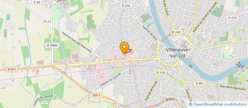 localisation de l'entreprise MADAME ASSIA EL BRINSSI  VILLENEUVE-SUR-LOT