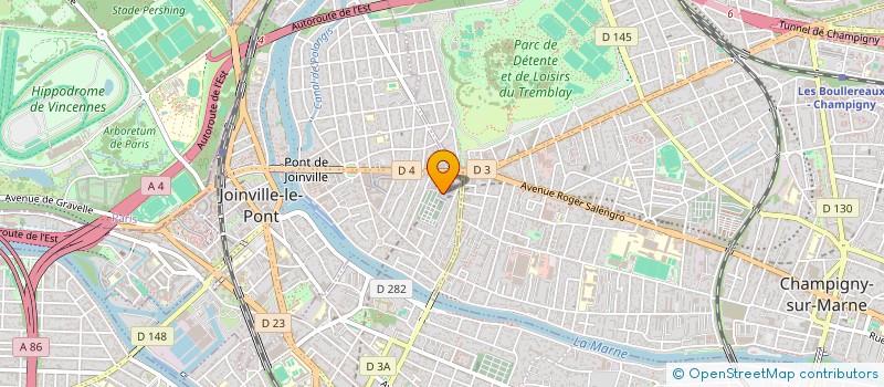 localisation de l'entreprise MADAME ASSIA EL KERTOUBI  BOBIGNY