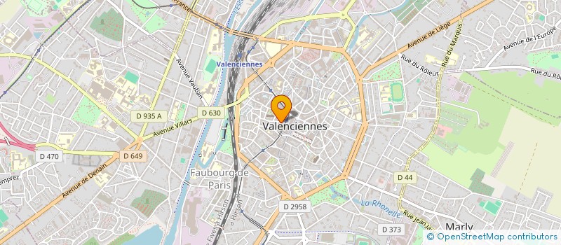 localisation de l'entreprise MADAME ASSIA EL OUAHABI à VALENCIENNES