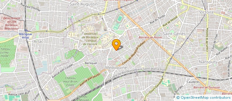 localisation de l'entreprise MADAME ASSIA EL UAHABI LAAROUSSI à BORDEAUX