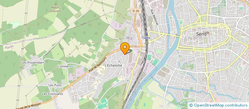 localisation de l'entreprise MADAME ASSIA ER RACHDI  PARON