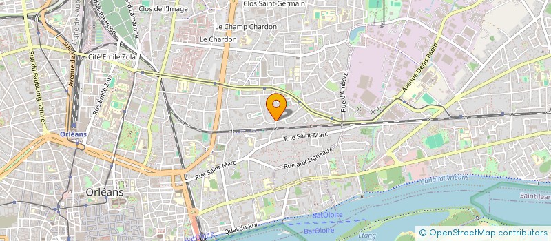localisation de l'entreprise MADAME ASSIA EZ ZOUGGARI à ORLEANS