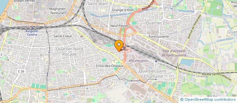 localisation de l'entreprise MADAME ASSIA FATIMA BEN KAHLA à AVIGNON