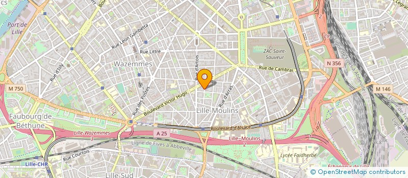 localisation de l'entreprise MADAME ASSIA GHORIFA à LILLE