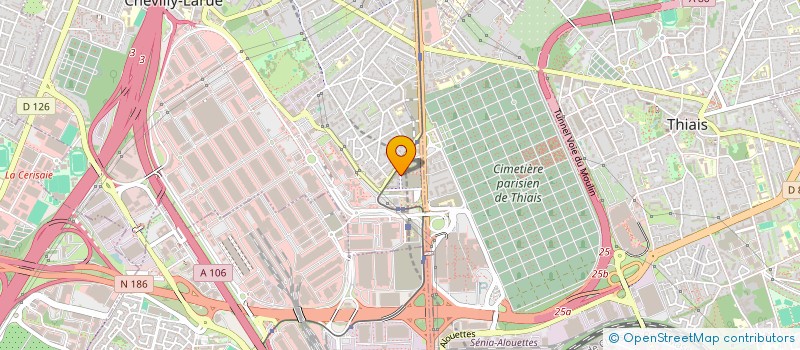 localisation de l'entreprise MADAME ASSIA GUEDDOURI  CHEVILLY-LARUE