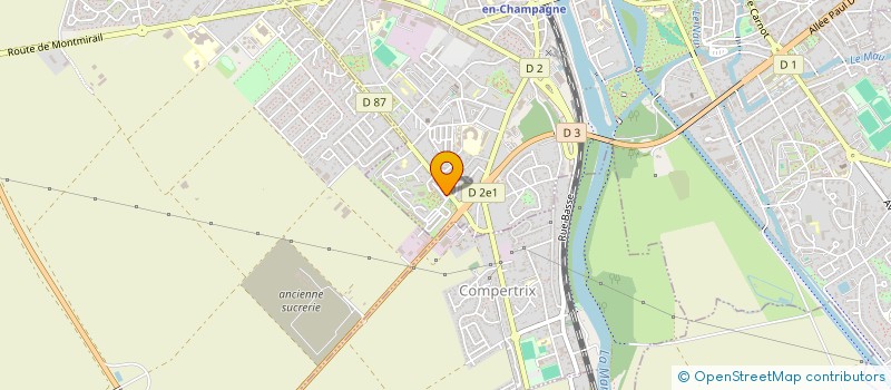 localisation de l'entreprise MADAME ASSIA HAMADOUCHE  CHALONS-EN-CHAMPAGNE