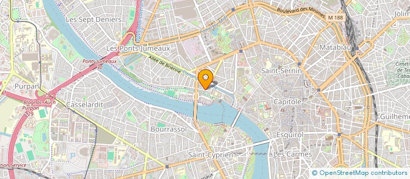 localisation de l'entreprise MADAME ASSIA HAMDA à TOULOUSE