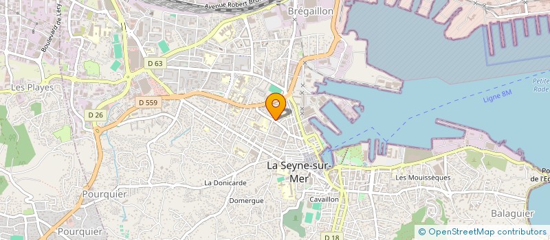 localisation de l'entreprise MADAME ASSIA KHAMES  LA SEYNE-SUR-MER