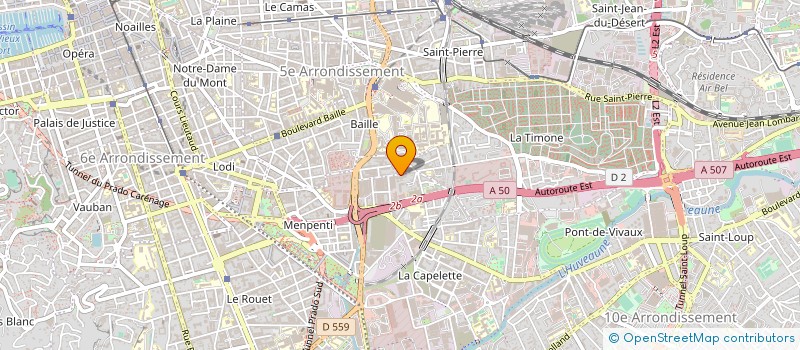 localisation de l'entreprise MADAME ASSIA KHAMMAR à MARSEILLE