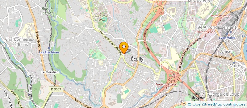 localisation de l'entreprise MADAME ASSIA MEKKI  ECULLY