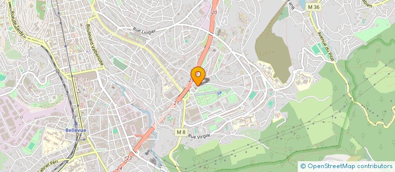 localisation de l'entreprise MADAME ASSIA MELLAH  SAINT-ETIENNE