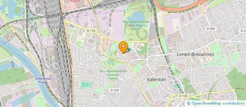 localisation de l'entreprise MADAME ASSIA MZE MBABA  VALENTON