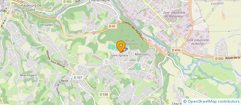 localisation de l'entreprise MADAME ASSIA NACEREDDINE à VIENNE