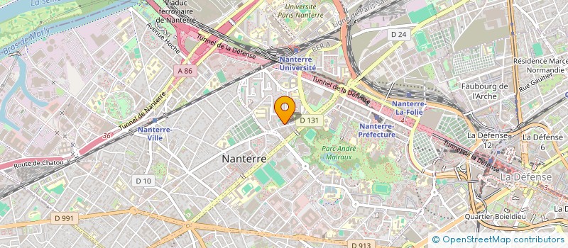 localisation de l'entreprise MADAME ASSIA OKBA  NANTERRE