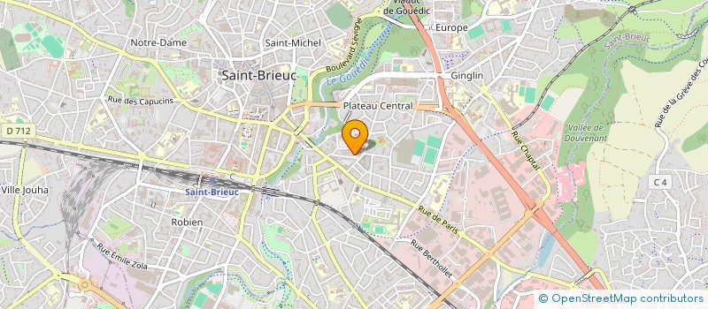 localisation de l'entreprise MADAME ASSIA OULD LAKHDAR à SAINT-BRIEUC