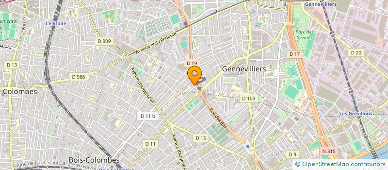 localisation de l'entreprise MADAME ASSIA SAID ALI à ASNIERES-SUR-SEINE