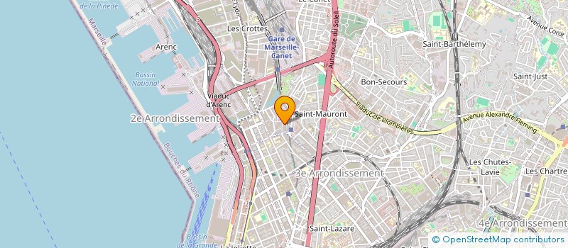 localisation de l'entreprise MADAME ASSIA SAKHO à MARSEILLE
