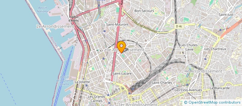 localisation de l'entreprise MADAME ASSIA TACHOUAFT à MARSEILLE
