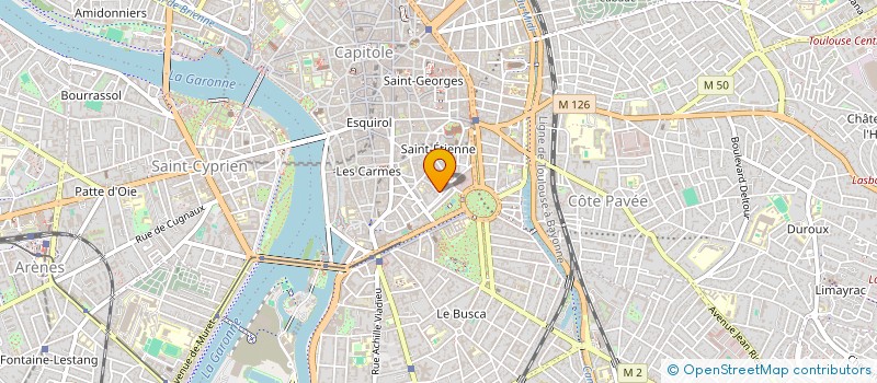 localisation de l'entreprise MADAME ASSIA TOUHOUCHE à TOULOUSE