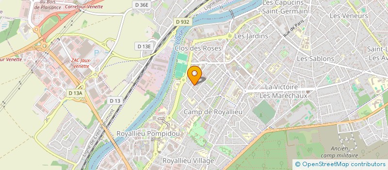 localisation de l'entreprise MADAME ASSIATOU TALL à COMPIEGNE