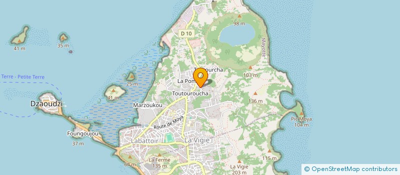 localisation de l'entreprise MADAME ASSIMINA MOHAMED à DZAOUDZI