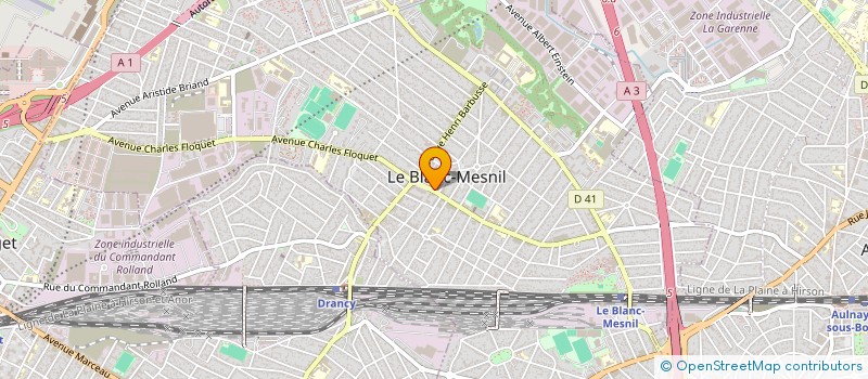 localisation de l'entreprise MADAME ASSINA OBELA à LE BLANC-MESNIL