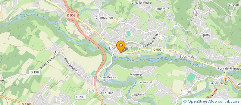 localisation de l'entreprise MADAME ASSINA OUADAH  BONNE