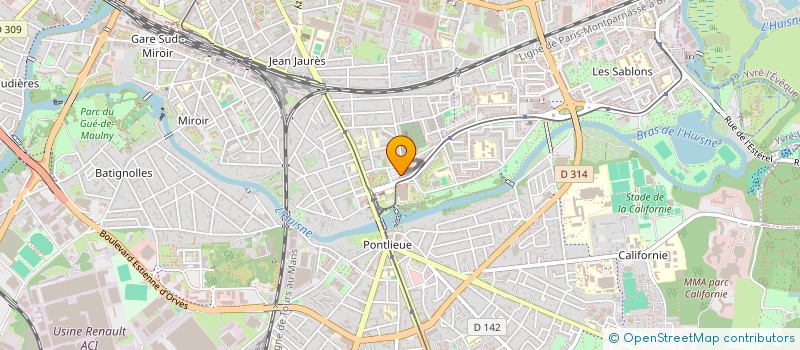 localisation de l'entreprise MADAME ASSIRY KOFFI-ZAGUY  LE MANS