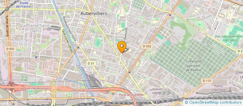 localisation de l'entreprise MADAME ASSITA DIOMANDE  AUBERVILLIERS