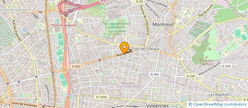 localisation de l'entreprise MADAME ASSITAN BAGAYOKO à MONTREUIL