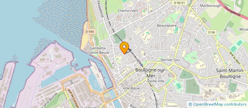 localisation de l'entreprise MADAME ASSITAN BALAYERA à BOULOGNE-SUR-MER