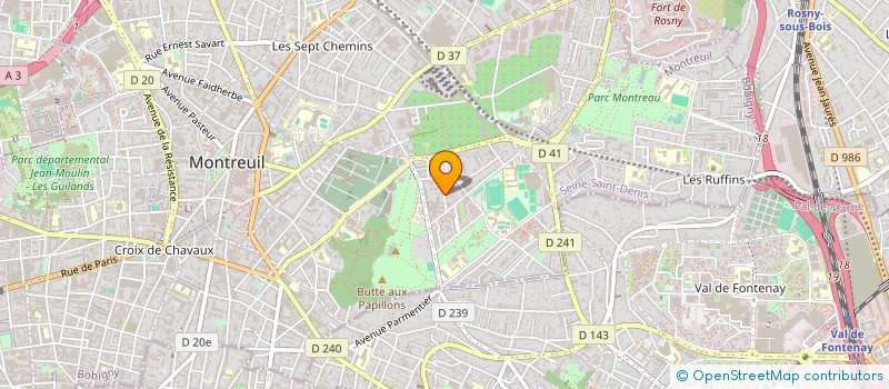 localisation de l'entreprise MADAME ASSITAN KONE à MONTREUIL