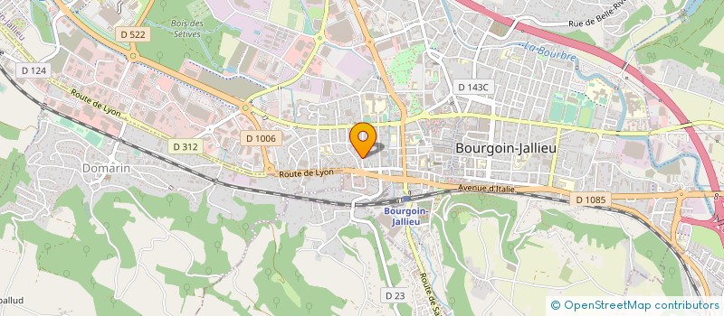 localisation de l'entreprise MADAME ASSMA BEN LAGHA à BOURGOIN-JALLIEU