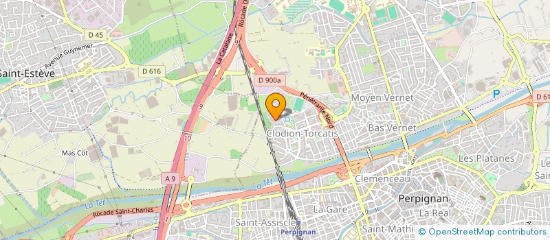 localisation de l'entreprise MADAME ASSMA EL MODEN  PERPIGNAN