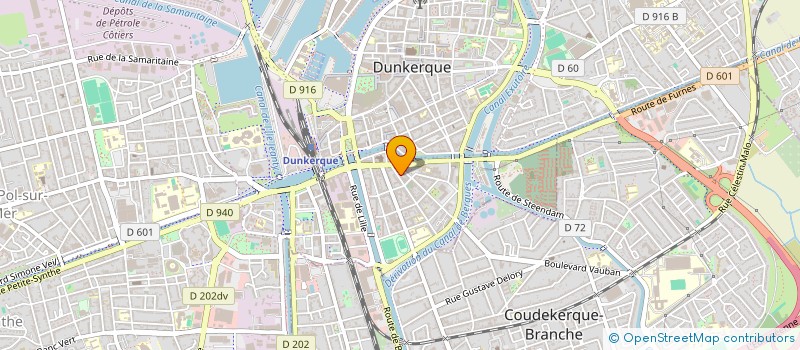 localisation de l'entreprise MADAME ASSMINA YSSOUFI à DUNKERQUE