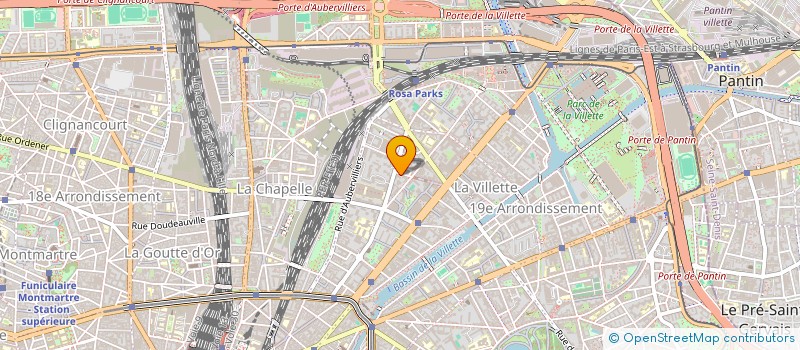 localisation de l'entreprise MADAME ASSOKANE SOUNDIRAMOURTY  PARIS