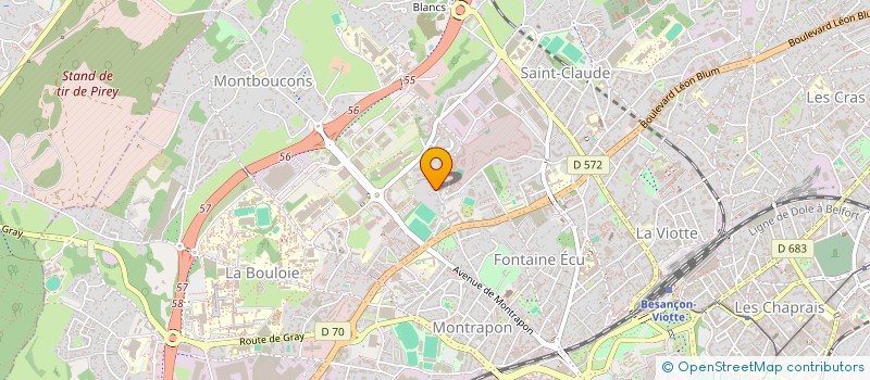 localisation de l'entreprise MADAME ASSOUAN EL GUERFTI à BESANCON
