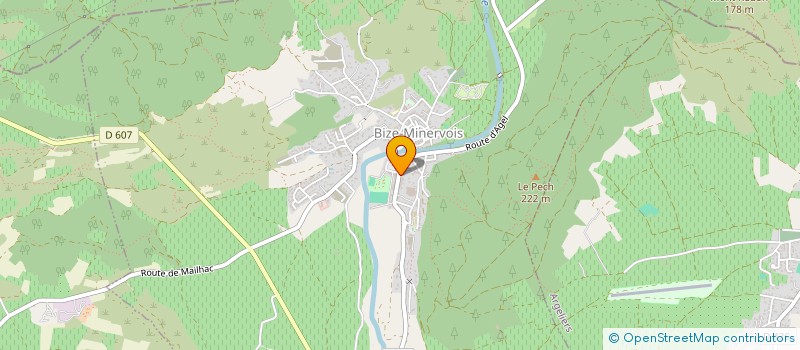 localisation de l'entreprise MADAME ASSUNTHA APPOURCHAUX  BIZE-MINERVOIS