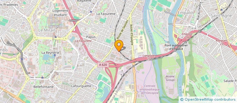 localisation de l'entreprise MADAME ASSYA CHARAI  TOULOUSE