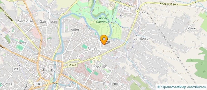 localisation de l'entreprise MADAME ASSYA MCHAAL à CASTRES