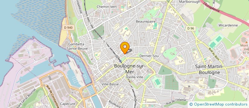 localisation de l'entreprise MADAME ASSYA OULAARBI à BOULOGNE-SUR-MER