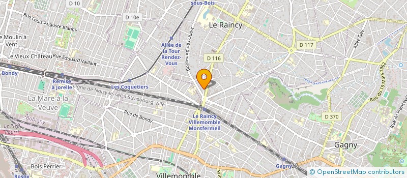 localisation de l'entreprise MADAME ASTA DJIBO  LE RAINCY