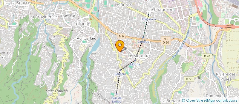 localisation de l'entreprise MADAME ASTHAMI SINAMA-PONGOLLE à SAINT-DENIS