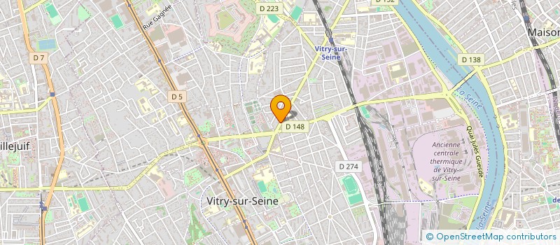 localisation de l'entreprise MADAME ASTOU KANE à VITRY-SUR-SEINE
