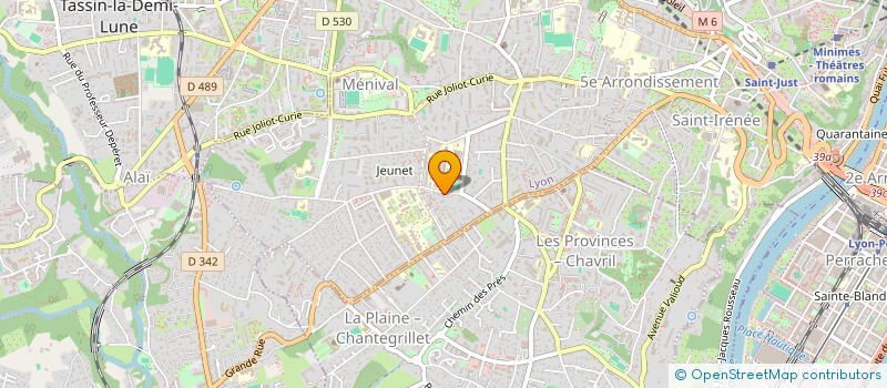 localisation de l'entreprise MADAME ASTOU SEYE  LYON