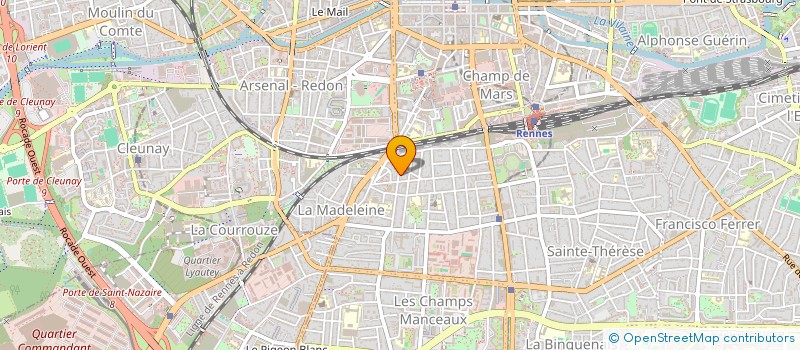 localisation de l'entreprise MADAME ASTRID ALIX  BRUZ