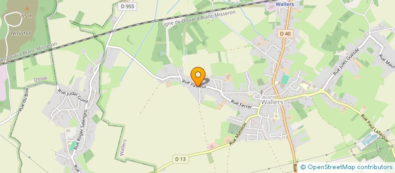 localisation de l'entreprise MADAME ASTRID BALDINI  WALLERS