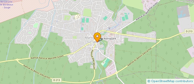 localisation de l'entreprise MADAME ASTRID BARD  MARTIGNAS-SUR-JALLE