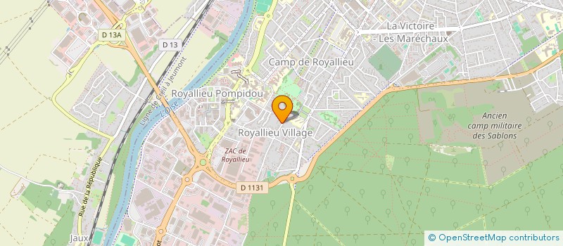 localisation de l'entreprise MADAME ASTRID BATAILLE à COMPIEGNE